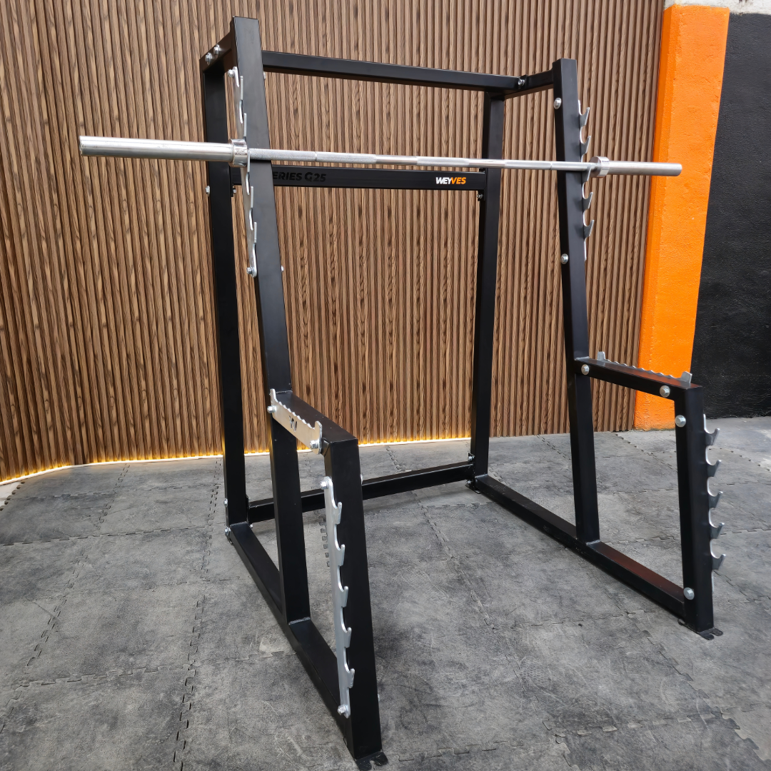 Rack para sentadilla peso libre