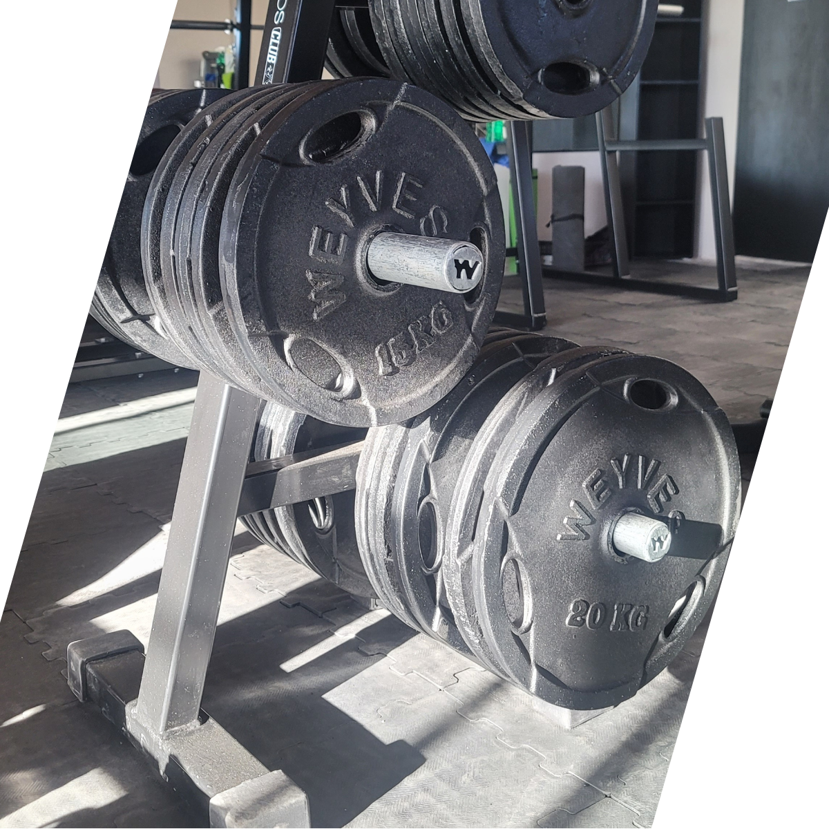 RACK PARA DISCO OLIMPICO