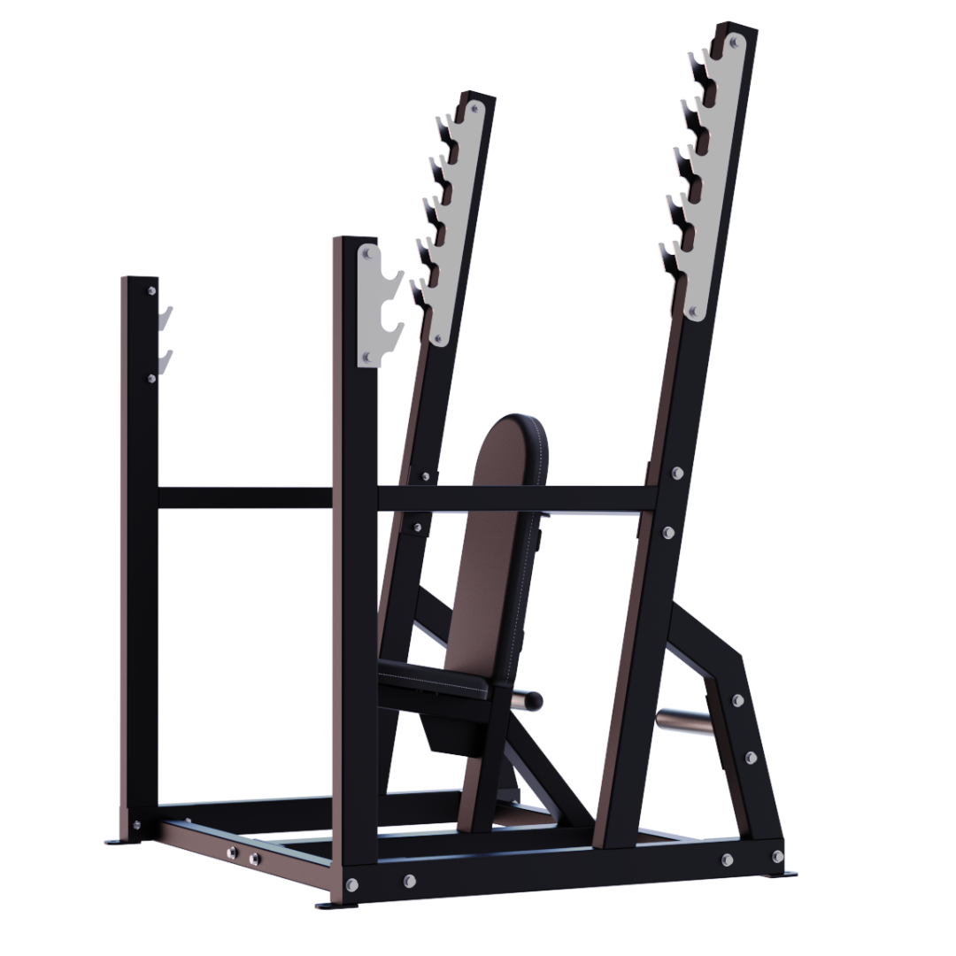 Rack para press de hombro peso libre